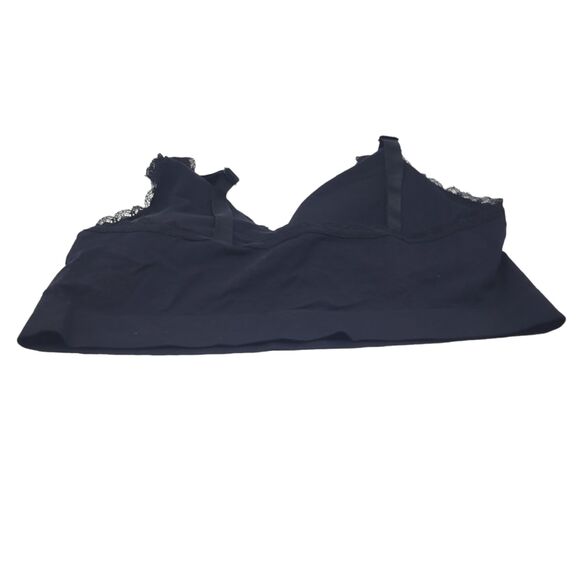 Per Lei 4- Pack Bras Plus Size 3X/4X Seamless Scoop Neck Lace Straps Multicolor - Picture 13 of 13